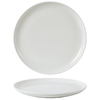 Тарелка основная Noble Fine Plus 095052A К=24 d 26 см h 2 см белый