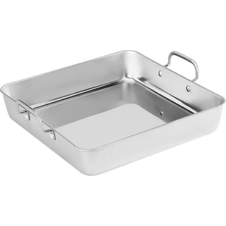 Сковорода для подачи P.L. Proff Cuisine SPDH-08SS 1900 мл 21х21 см h=5 см (нерж. сталь)