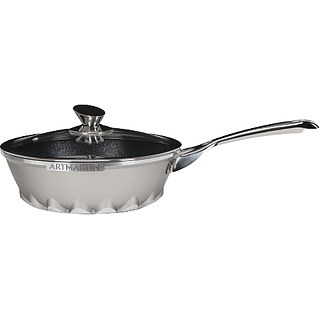 Сковорода WOK Kitchenstar SYB-F123CAK-0328D с крышкой 28 см