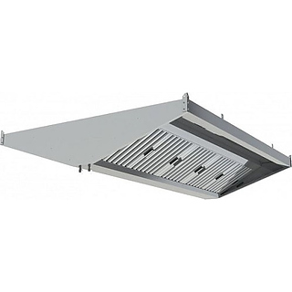 Зонт вытяжной Restoinox ЗВЦУП-17/20 островной с подсветкой