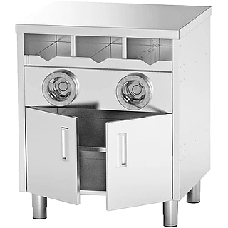 Стол-тумба Restoinox СПЗР2ДН-8/7-Б