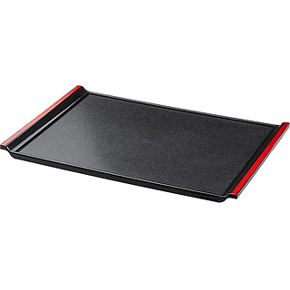 Поднос прямоугольный ProHotel 15SJ057/red 370х250 мм пластик, черный/красный