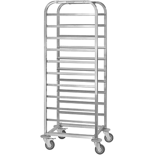 Тележка-шпилька для противней Mecon Profi Inox ТШПп 460х620х1800 мм 18 уровней