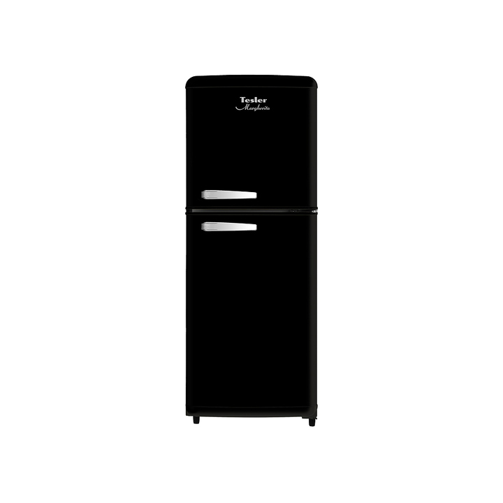 Двухкамерный холодильник TESLER Margherita RT-110 BLACK 110 л, черный