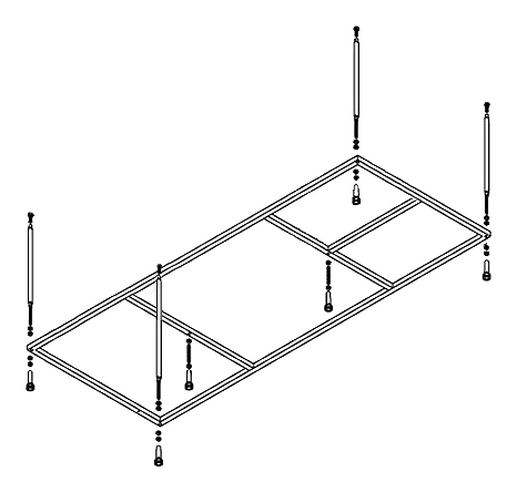 Каркас CEZARES EMP-140-70-MF-R