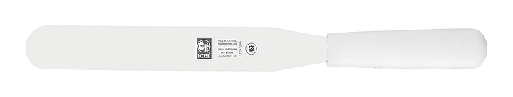Шпатель ICEL Palette 54200.6001000.250 прямой, 250 мм, белая ручка