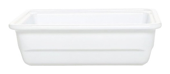 Гастроемкость Emile Henry 103462 GN1/2-100 (325х265х100) 4,6 л (керамика) белая