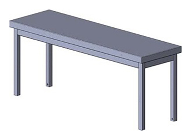 Полка настольная Assum ПНС-П3-1-6/3 (600х300х400)