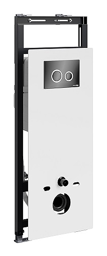 Система инсталляции для подвесного унитаза Wasserkraft Salm 27TLT.010.ME.WH.PB01